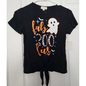 Free Kisses Girls Halloween Top Size Small
